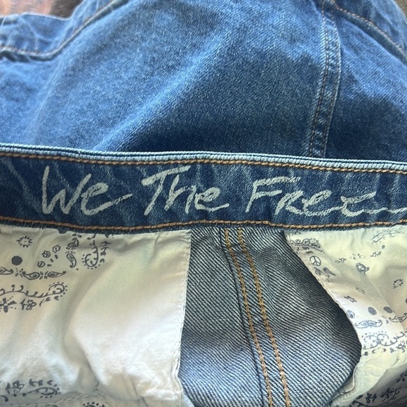 Free People Women’s Dark Don't Get Me Wrong Denim Skirt Size 29 - Picture 12 of 17